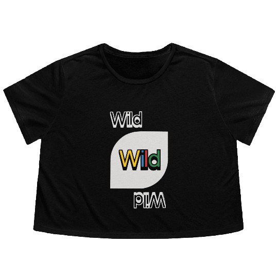 Uno Wild Card Flowy Cropped Tees