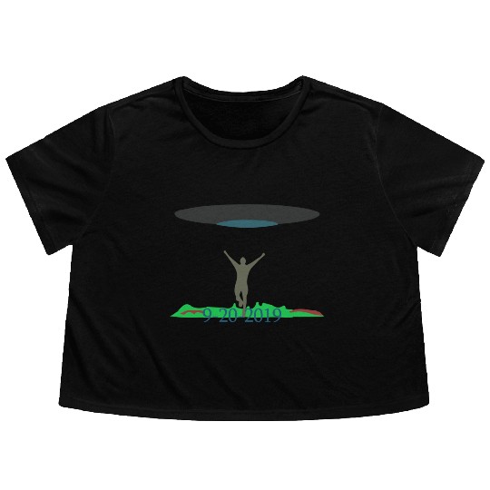 Area 51 Raid by sirtoddington Flowy Cropped Tees