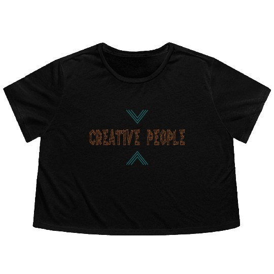 Creative People Flowy Cropped Tees