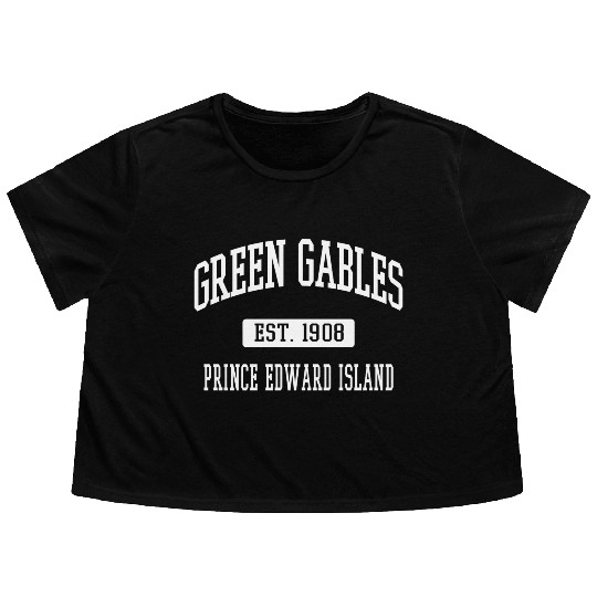 Anne Of Green Gables Flowy Cropped Tees