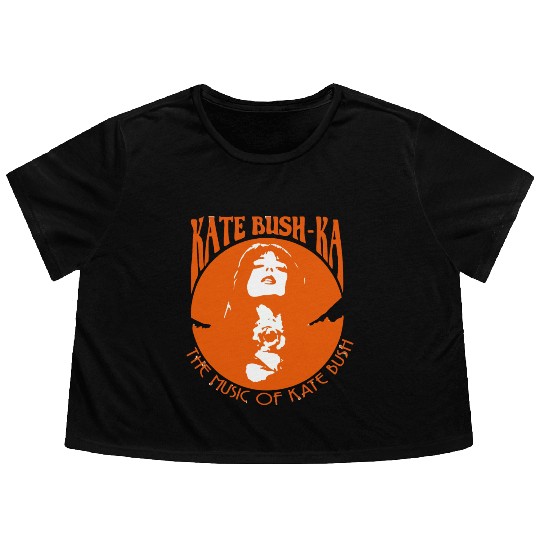 Kate Bush Flowy Cropped Tees