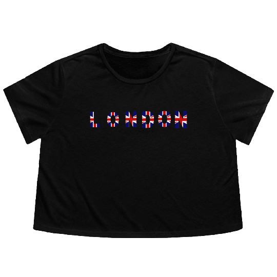 LONDON Flowy Cropped Tees