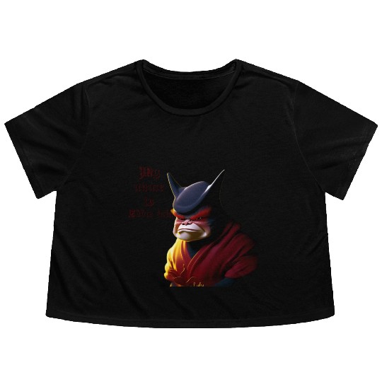 My name is eddie Tuta Flowy Cropped Tees