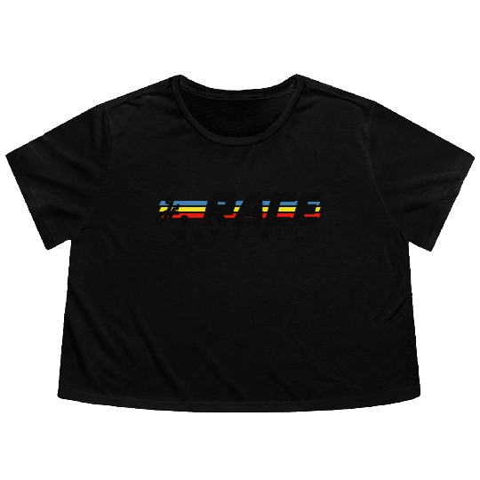 It s Race Day Y all Flowy Cropped Tees