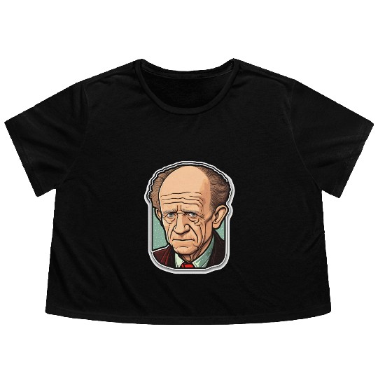 Heisenberg Physicist Flowy Cropped Tees