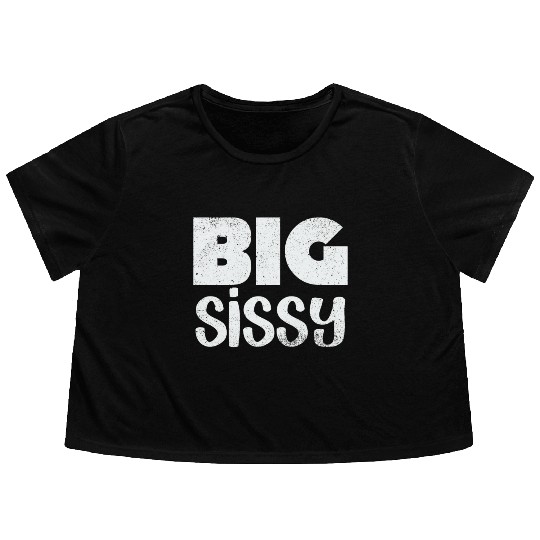 Big Sissy Flowy Cropped Tees