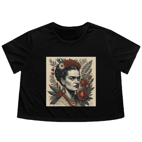 frida khalos Mug,Frida Khalo flower mug Flowy Cropped Tees