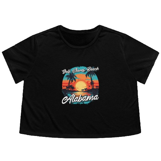 Surfing-Sailing Camping-Hiking-swimming fun Flowy Cropped Tees