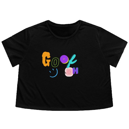 Funny Goofy Ahh Flowy Cropped Tees