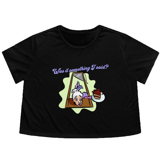 Marie Antoinette Bastille Day Cake Flowy Cropped Tees