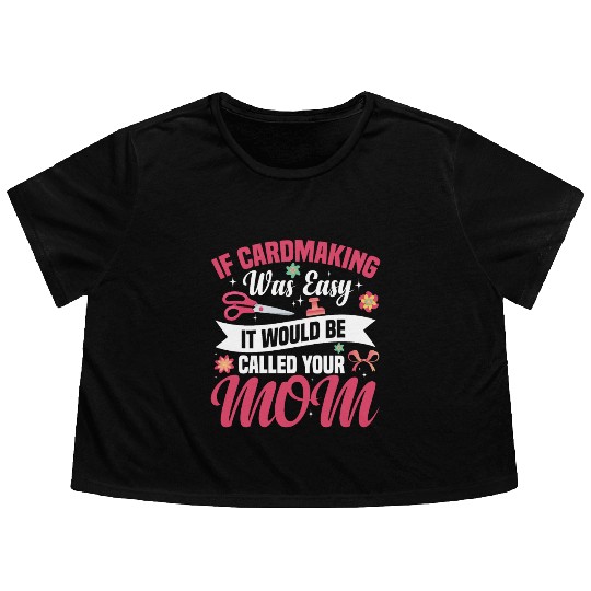 Cardmaker Scrapbooking Cardmaking Kits for Adults Flowy Cropped Tees