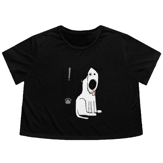 Big Dog Dad Flowy Cropped Tees