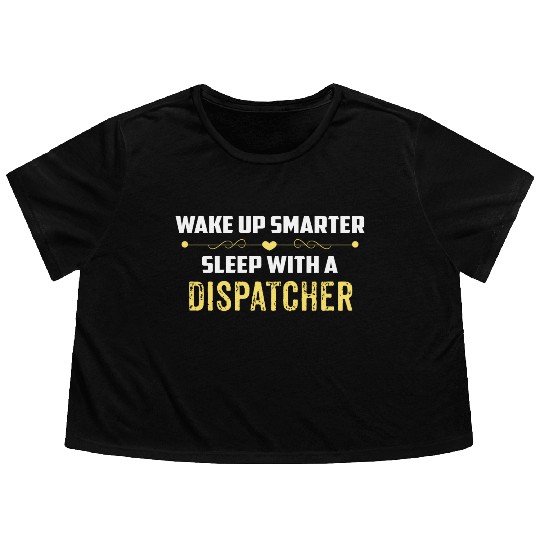 Wake Up Smarter Sleep With A DISPATCHER Flowy Cropped Tees