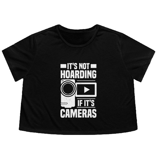 Ghost Hunters | Scary Ghost Haunted Gift Idea Flowy Cropped Tees