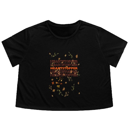 heartstopper Flowy Cropped Tees
