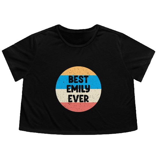 Best Emily Ever Flowy Cropped Tees