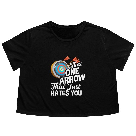 Archery Flowy Cropped Tees