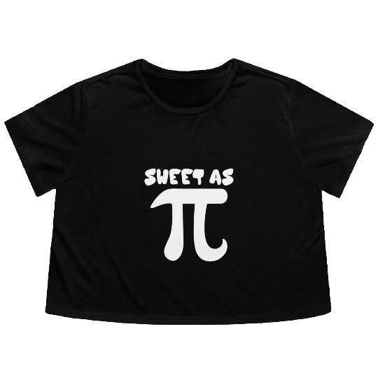 Pi Day Nerd Geek Love Math Pi Symbol Kids Men Flowy Cropped Tees
