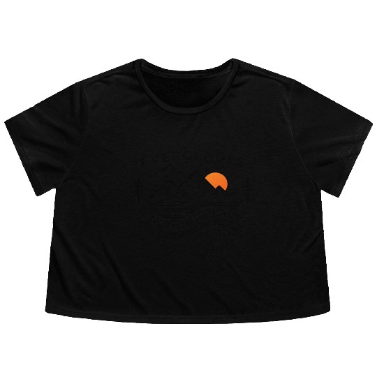 Everglades National Park Flowy Cropped Tees