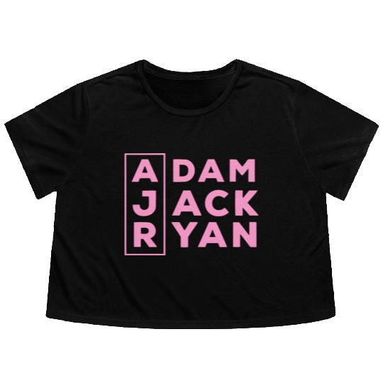 AJR Band Flowy Cropped Tees
