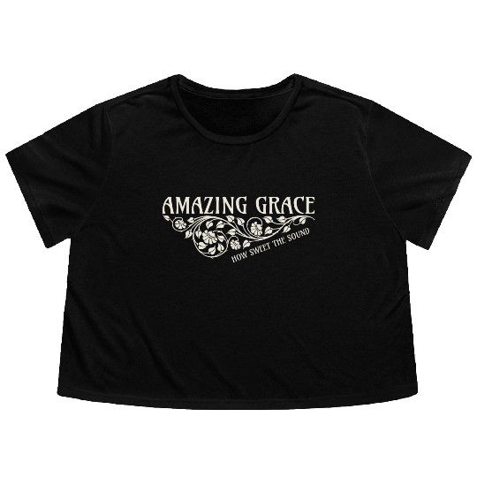 Amazing Grace Flowy Cropped Tees