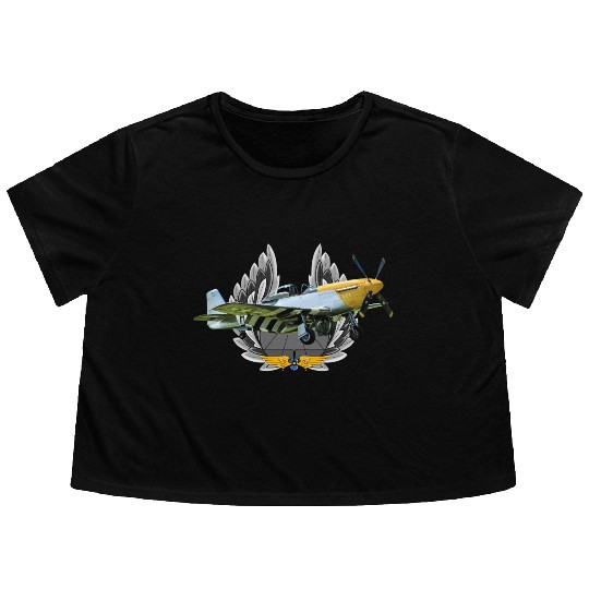 P-51 Flowy Cropped Tees