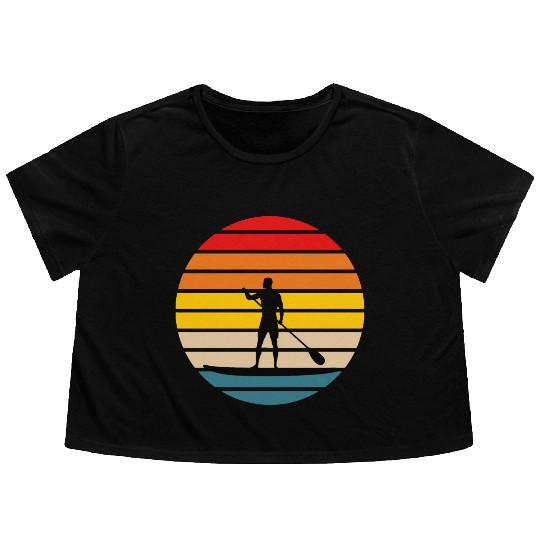 Standup Paddle 4 Flowy Cropped Tees