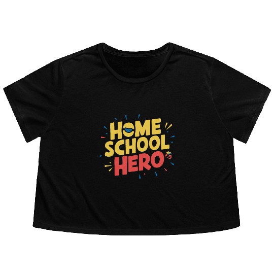 Embrace The Homeschool Journey With Your Flowy Cropped Tees