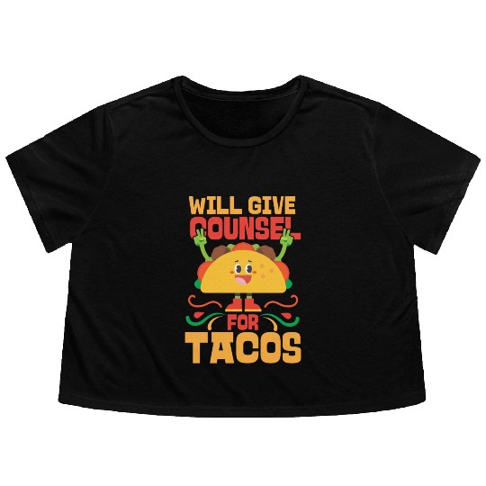 School Counselor Taco Will Give Flowy Cropped Tees
