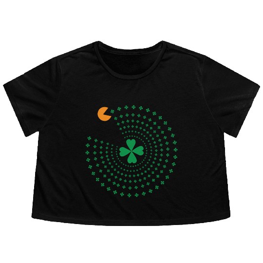 St Patrick Pacman Flowy Cropped Tees