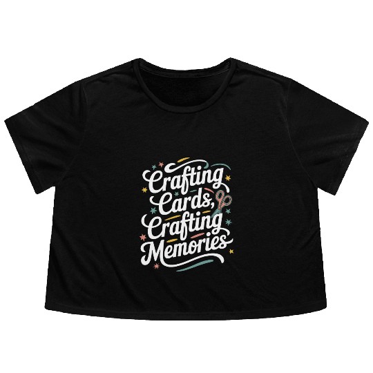 Cardmaker Scrapbooking Cardmaking Kits for Adults Flowy Cropped Tees