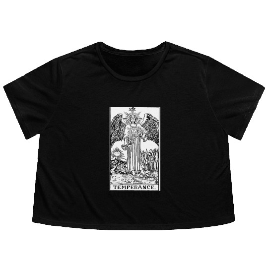 SAGITTARIUS 1 Flowy Cropped Tees