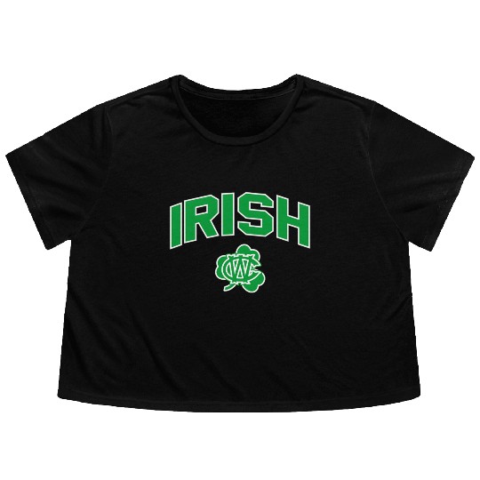 IRISH WEST CATHOLIC Flowy Cropped Tees