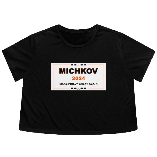 Michkov Make Philly Great Again 2024 Flowy Cropped Tees