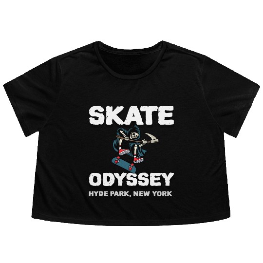Skate Odyssey – Hyde Park Skate Shop Flowy Cropped Tees