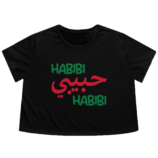 Habibi Flowy Cropped Tees