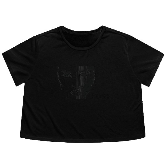 Face's reactions. #1 "Lost" Flowy Cropped Tees