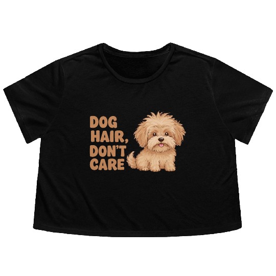 Dog Hair, Don’t Care Flowy Cropped Tees