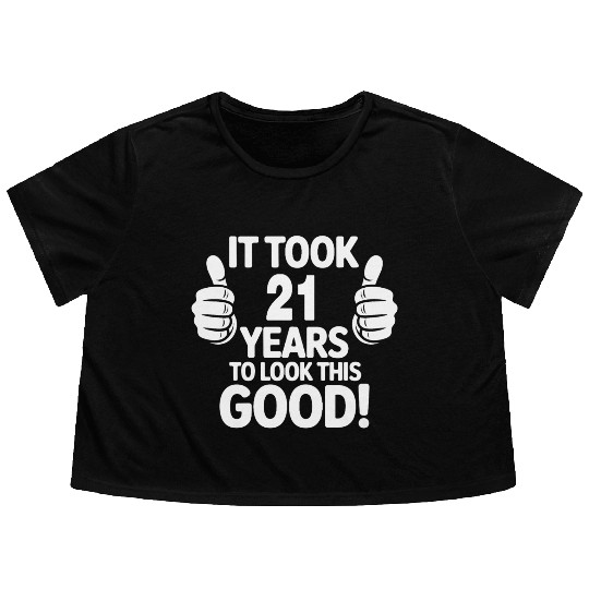 15th Birthday Celebration Flowy Cropped Tees