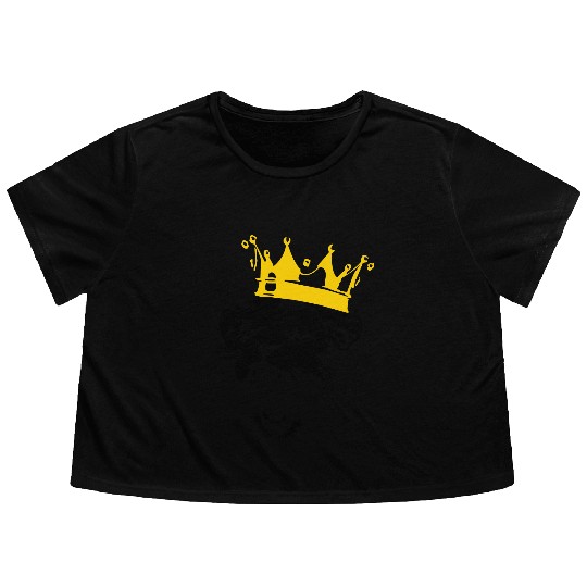 lion king Flowy Cropped Tees