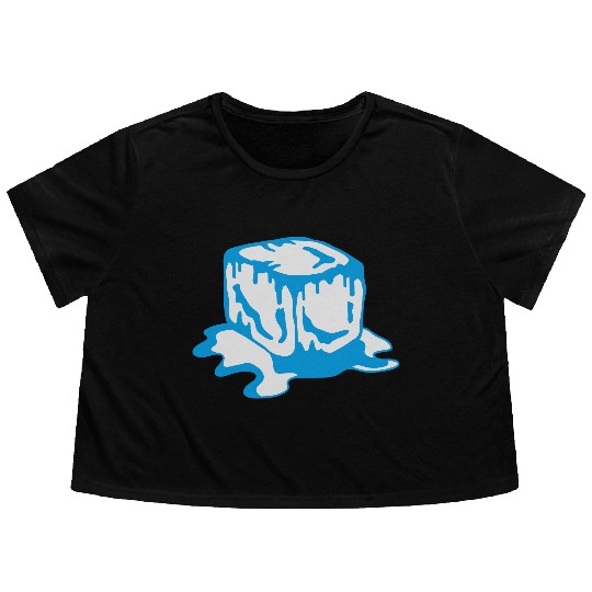 Ice Cube Flowy Cropped Tees