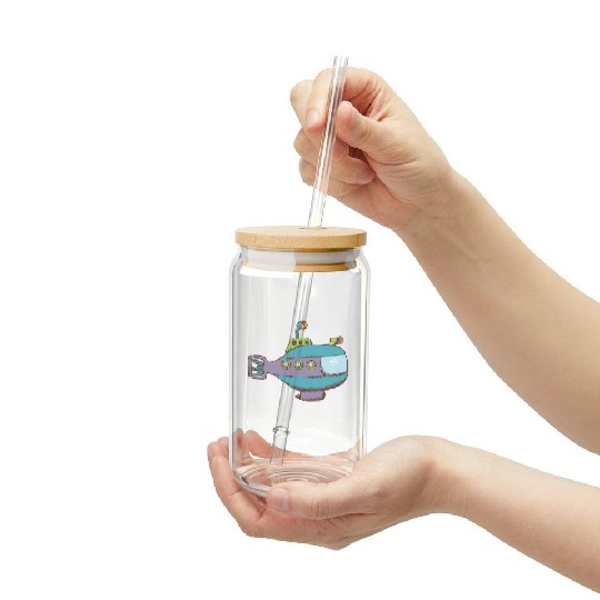 submarine Frosted Tumblers