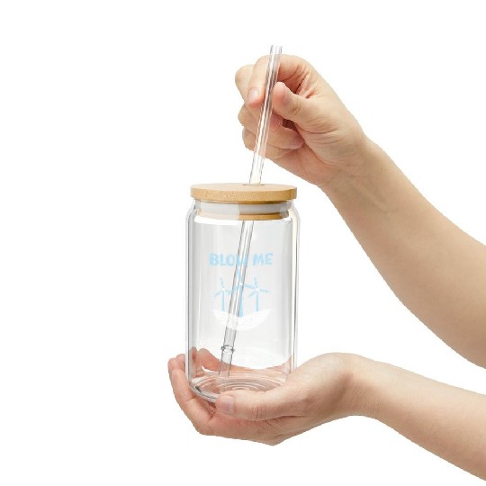 Blow Me Wind Renewable Energy Windtech Windmill Frosted Tumblers