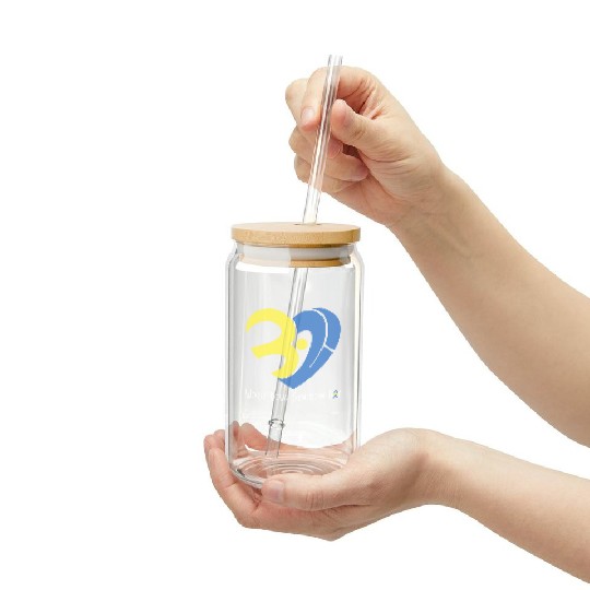 Love World Down Syndrome Awareness Day Love 3 Frosted Tumblers