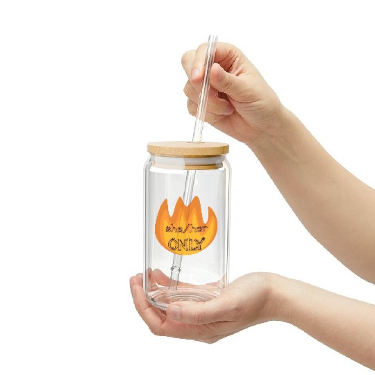 on fire: she/her only Frosted Tumblers