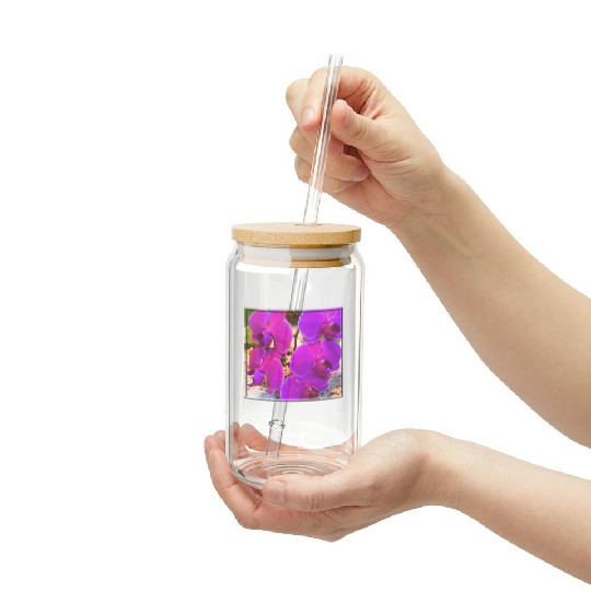 Orchid 4 Frosted Tumblers