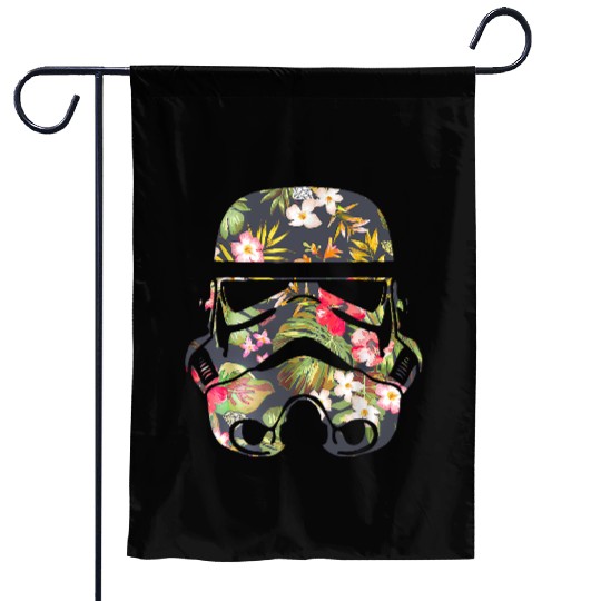 Star Wars Tropical Stormtrooper Floral Garden Flag