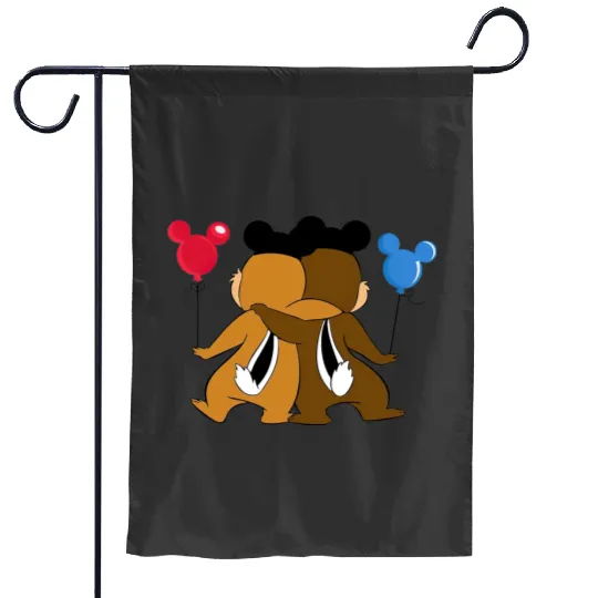 Chip And Dale Friendships   Garden Flags Garden Flags Garden Flags , Chip And Dale Disney Couple Garden Flags