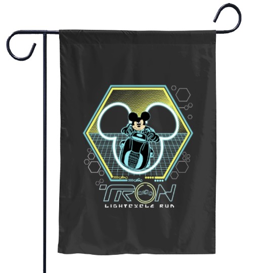 Disney Tron Lightcylce Run Ride Garden Flags, Mickey Tron Bike, Disney Trip