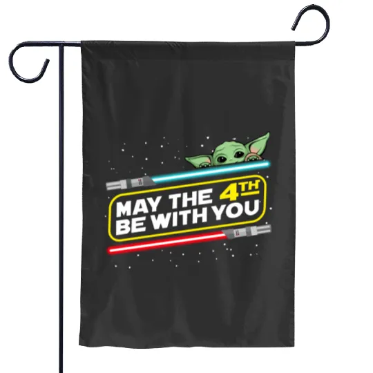 May The 4th Be With You Garden Flags, Disney Star Wars Garden Flags